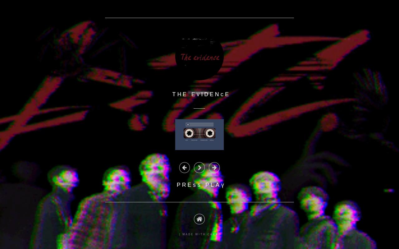 Carrd profile picture for @evidence